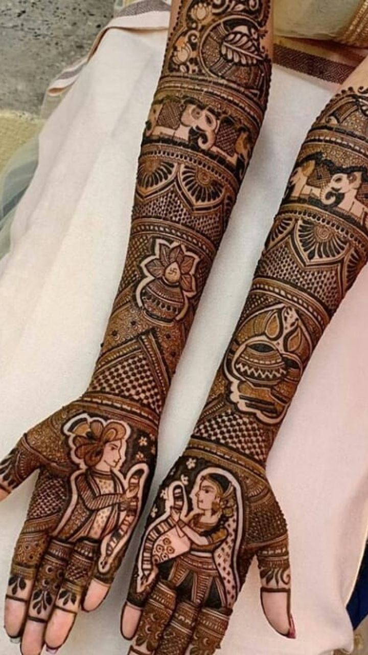 Picture Bride Mehndi Wedding Ceremony Henna Stock Photo 1878841921 |  Shutterstock